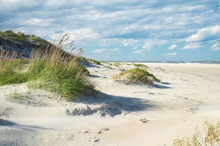 Dunes de sable dans les Outer Banks