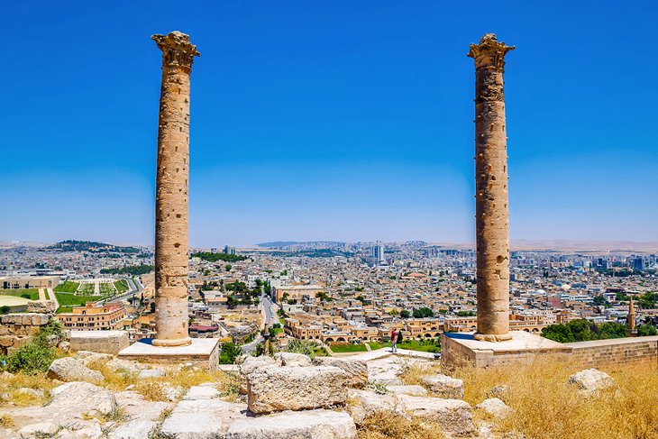 View of Sanliurfa from the castle