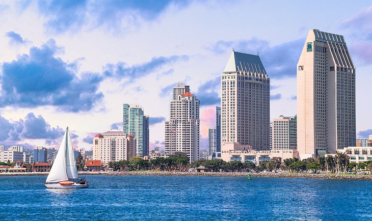 Sailing on San Diego Bay