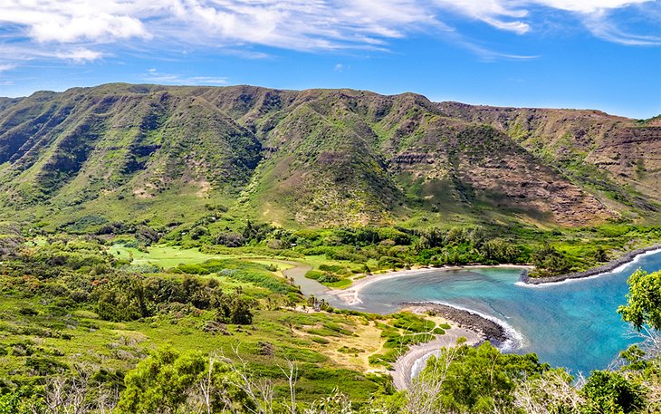 Halawa Beach Park and the Halawa Valley