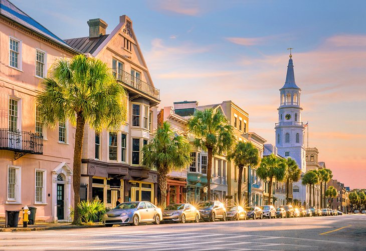 Historic downtown Charleston