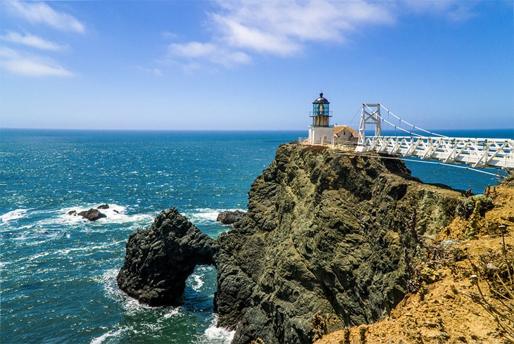 Point Bonita Lighthouse at the Marin Headlands