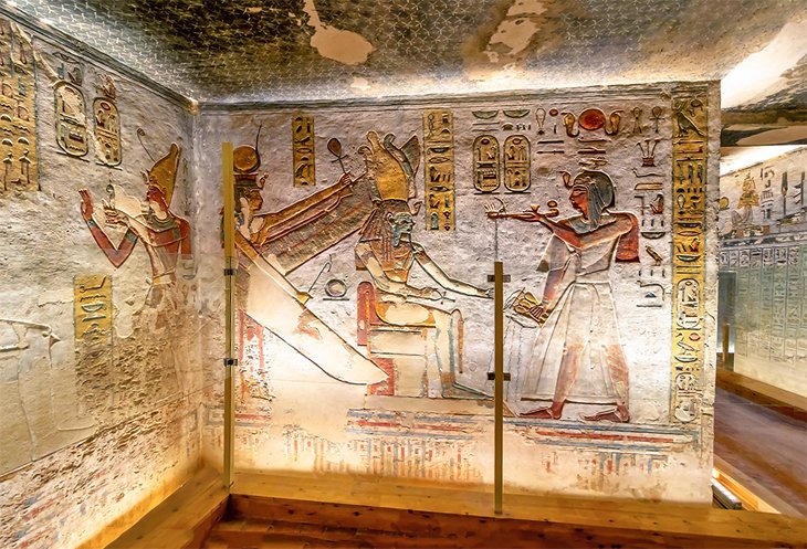 Reliefs in the Tomb of Ramses III