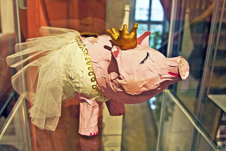 Exposition au Musée du Cochon