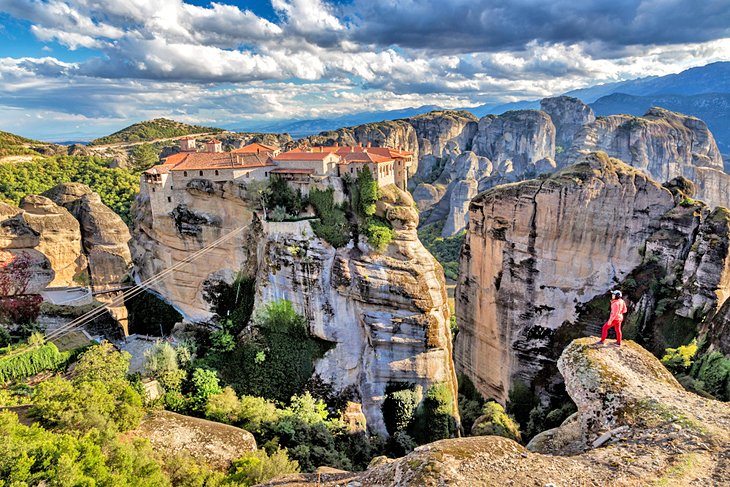 Hiking in Meteora