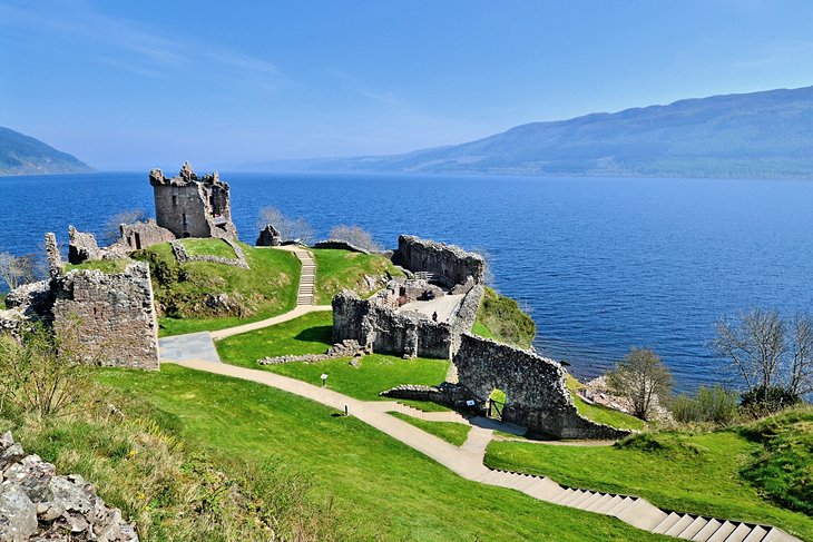 Urquhart Castle on Loch Ness