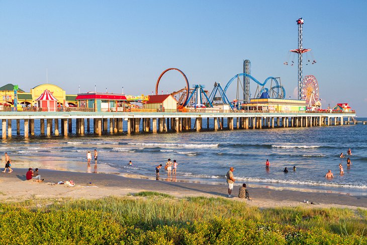 Pleasure Pier in Galveston