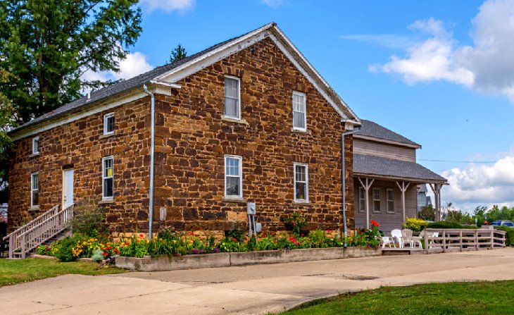 Historic home in the Amana Colonies