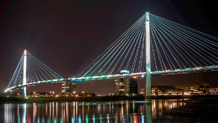 Bob Kerrey Pedestrian Bridge, Council Bluffs