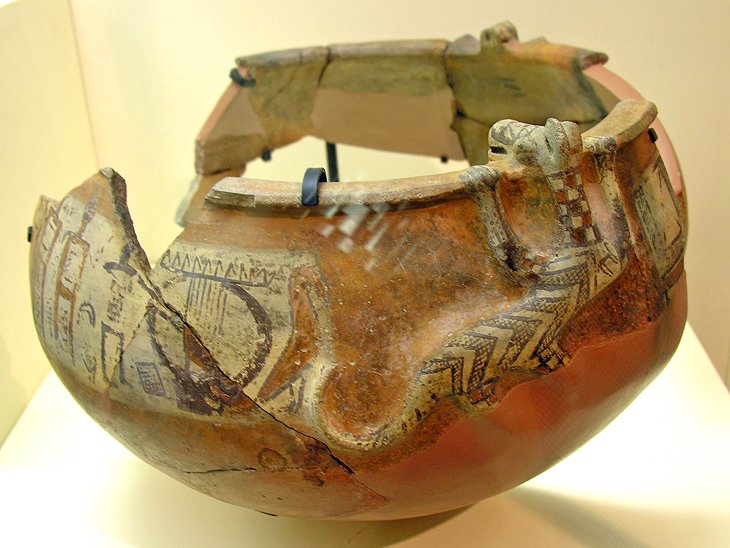 Pottery at the Gordion Museum