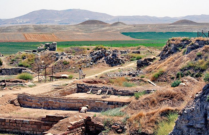 Archaeological site at Gordion