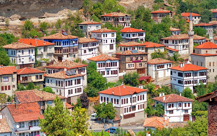 Maisons ottomanes traditionnelles à Safranbolu