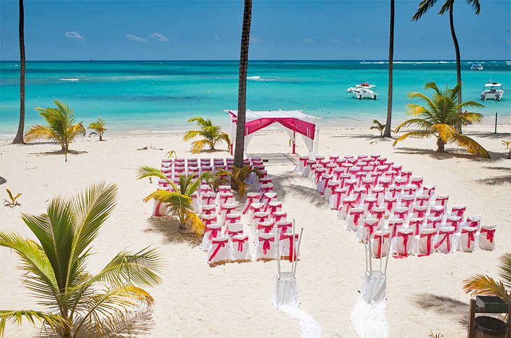 Beach wedding at Punta Cana