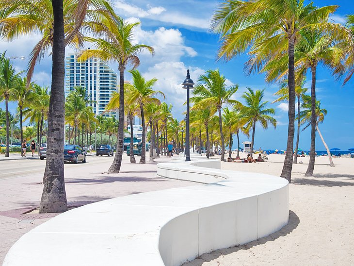 The beach at Fort Lauderdale