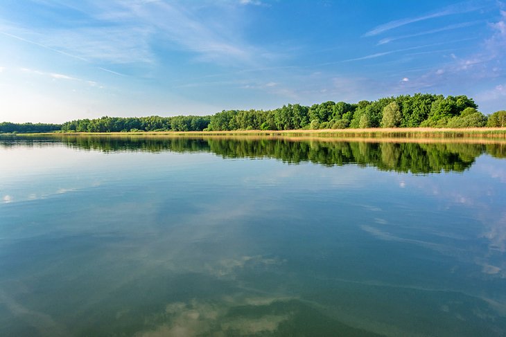 Lac de Madine in the Parc Regional de Lorraine