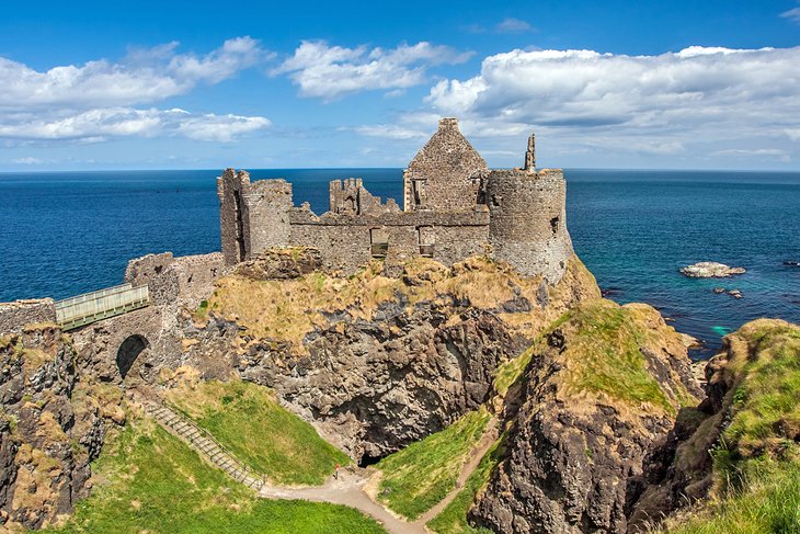 Seaside Dunluce Castle