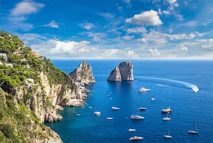A beautiful summer's day on Capri