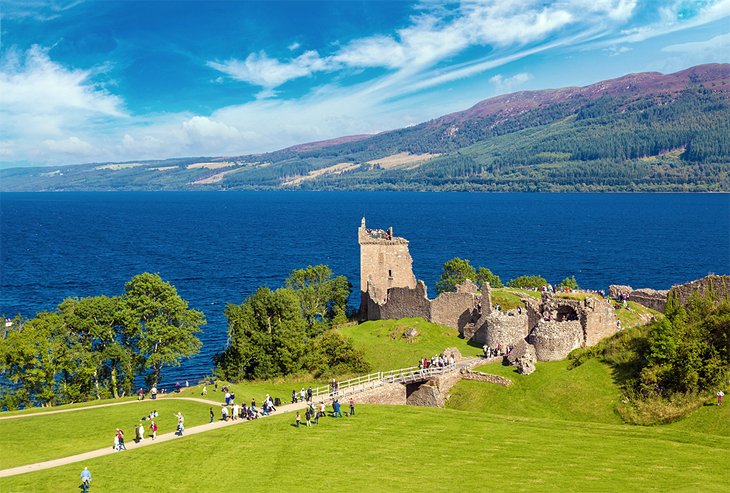 Urquhart Castle on Loch Ness