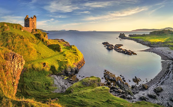 Gylen Castle on the Island of Kerrera