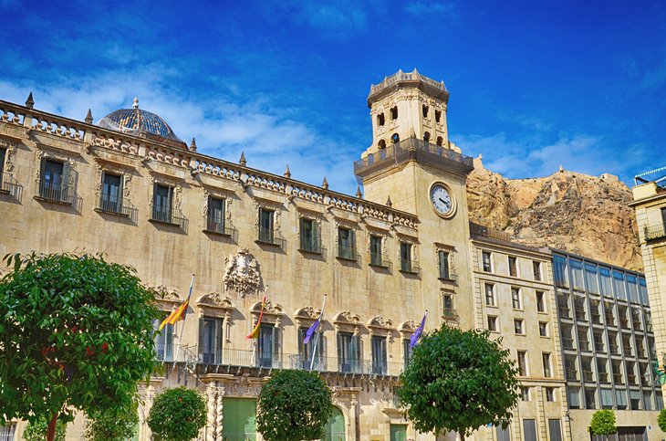 Facade of the Alicante Town Hall