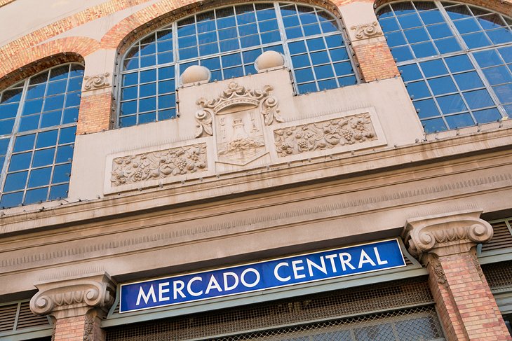 Mercado Central in downtown Alicante