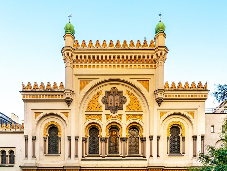 The Spanish Synagogue in Prague's Jewish Quarter