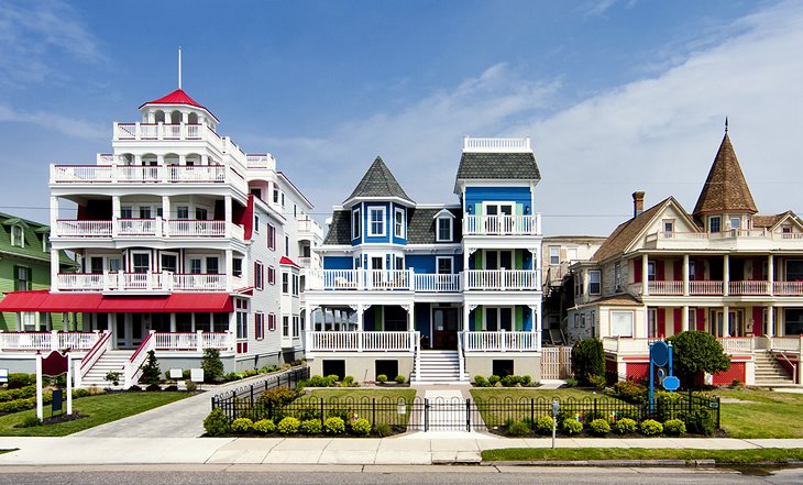 Historic homes in Cape May