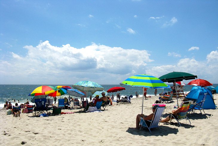 Summer at a Cape May beach