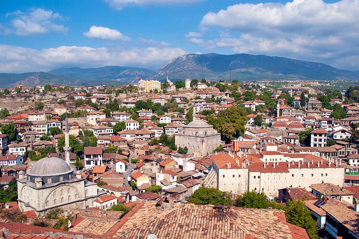 View of Safranbolu's Old Town district of Çarsi