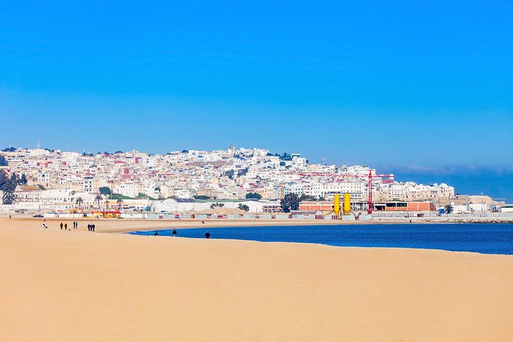 Stadtstrand von Tanger