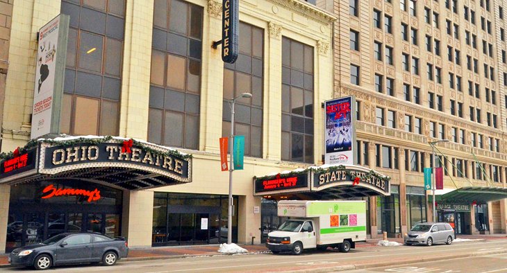 The Ohio, State, and Palace theaters