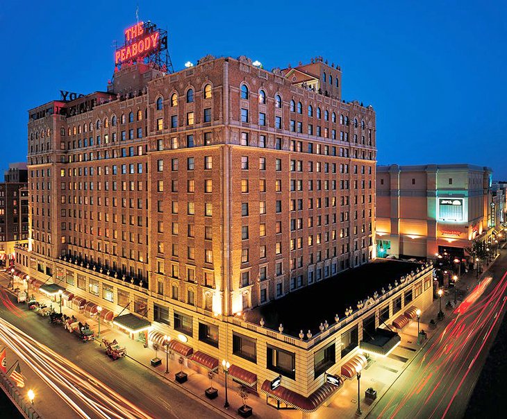 Source de la photo : The Peabody Memphis