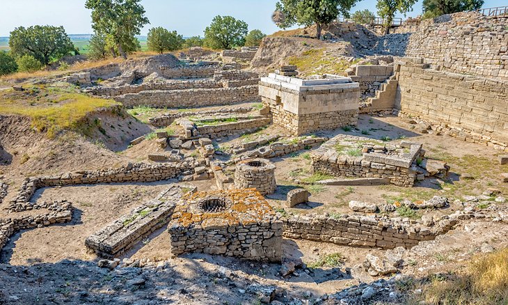 Ruines antiques de Troie