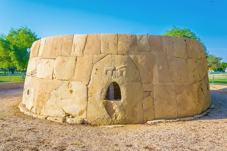 The Great Hili Tomb at the Hili Archaeological Park