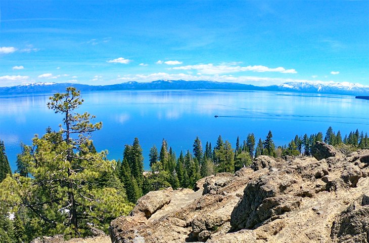 View of Lake Tahoe from Eagle Rock