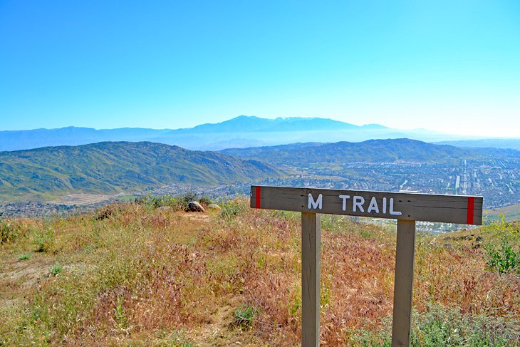 "M" Trail at Box Springs Mountain Preserve