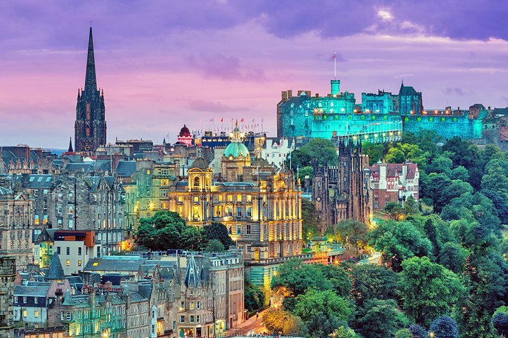 Edinburgh skyline