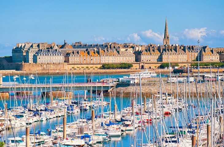 The walled city of Saint-Malo