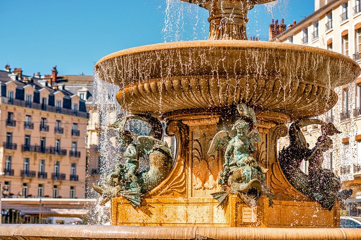 Fountain on Place Grenette