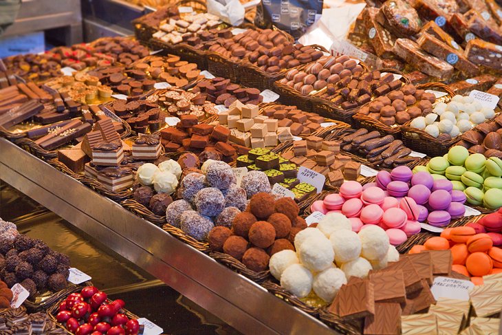 Paris chocolate shop