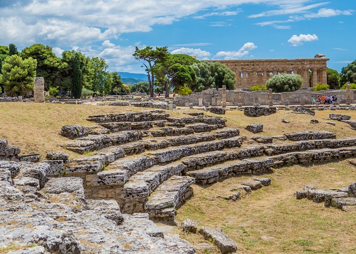 Paestum amphitheater