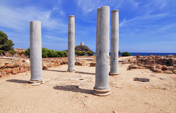 Ancient ruins in Nora