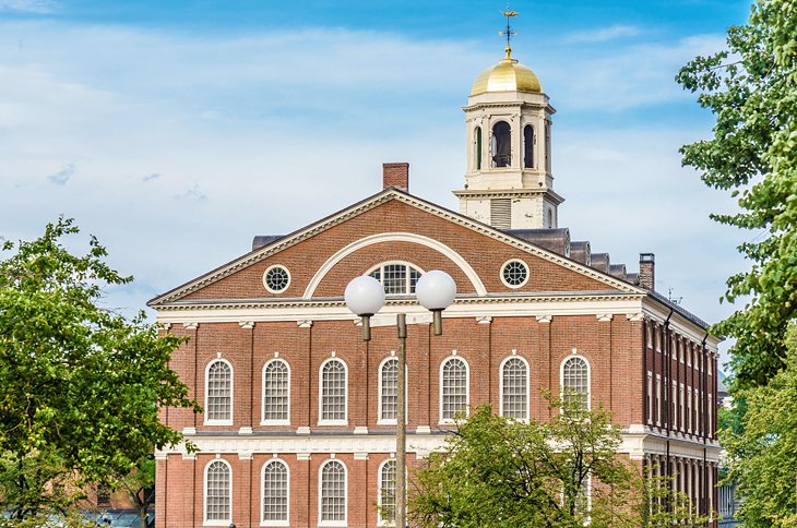 Faneuil Hall on the Freedom Trail