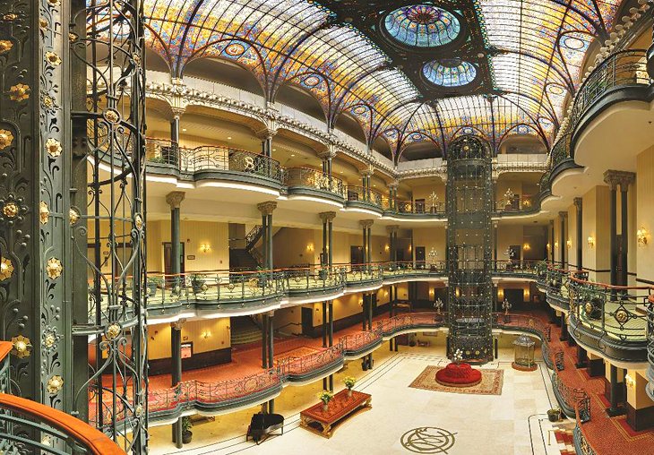 Source de la photo : Gran Hotel Ciudad de Mexico