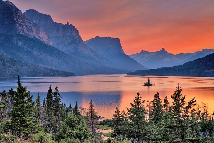 Saint Mary Lake, Glacier National Park