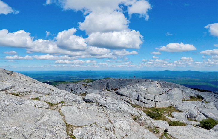 View from the top of Mt. Monadnock near Greenfield State Park