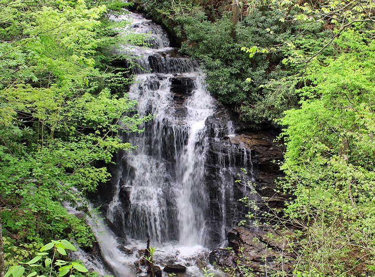 Soco Falls outside Cherokee
