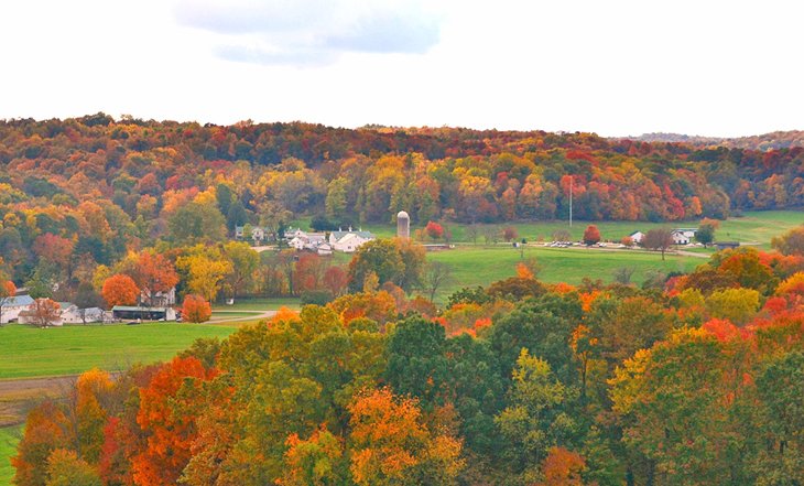 Fall colors on Malabar Farm