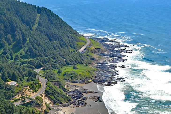 View from Cape Perpetua Scenic Area