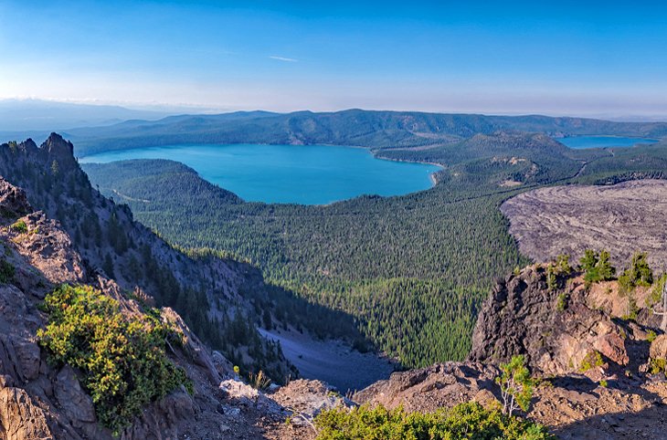 Newberry Caldera from Paulina Peak